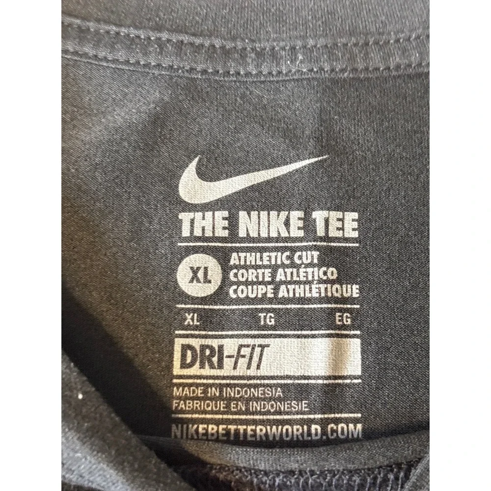 Nike Tulsa Hurricane Shirt Kids‎ XL Grey Excellent Dri-FIT Long Sleeve Athletic